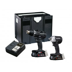 Panasonic EYC232PN2G31 EYC232PN Twin Pack 18V 2 x 3.0Ah Li-ion