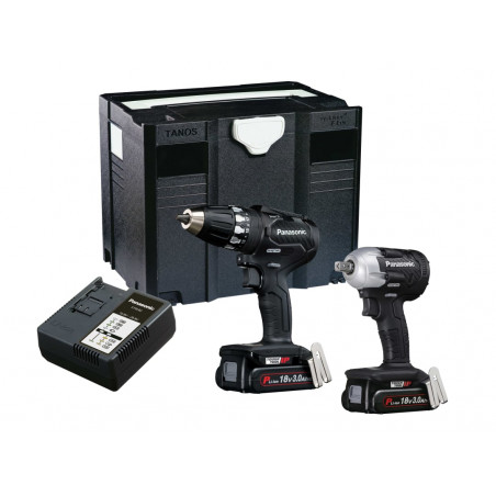 Panasonic EYC232PN2G31 EYC232PN Twin Pack 18V 2 x 3.0Ah Li-ion