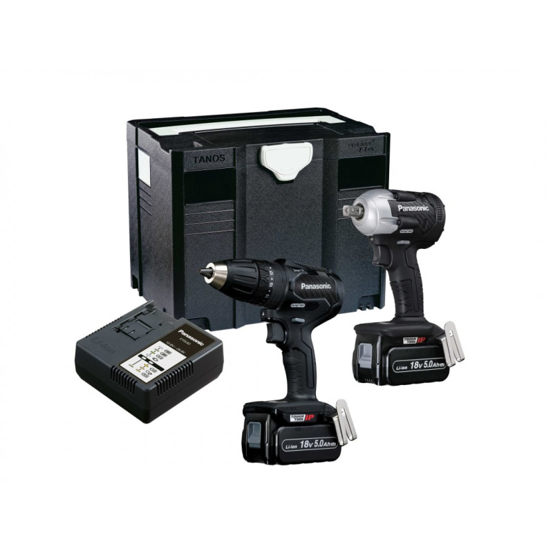 Panasonic EYC242LJ2G31 Twin Pack 18V 2 x 5.0Ah Li-ion Panasonic EYC242LJ2G31 Twin Pack 18V 2 x 5.0Ah Li-ion