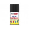 PlastiKote 001010 Fast Dry Enamel Aerosol Gloss Black 100ml
