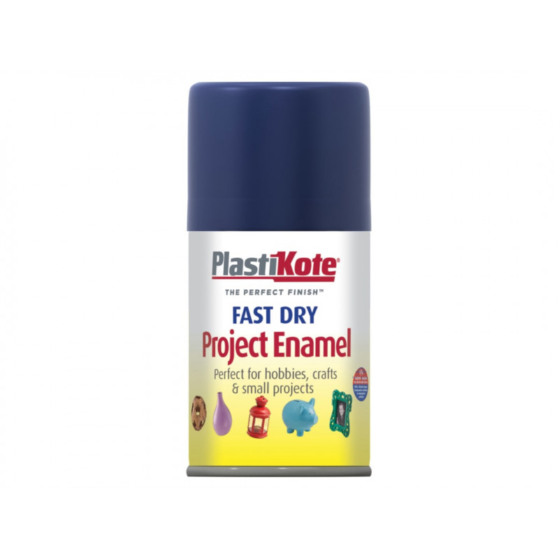 PlastiKote 001030 Fast Dry Enamel Aerosol Night Blue 100ml PlastiKote 001030 Fast Dry Enamel Aerosol Night Blue 100ml
