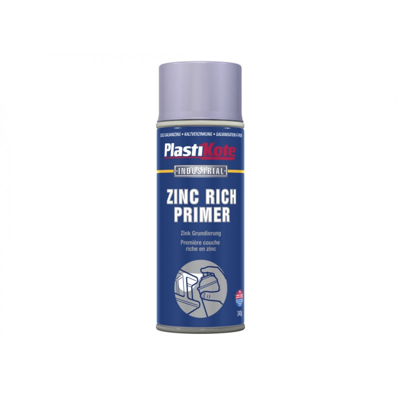 PlastiKote 010599 Zinc Primer Spray 400ml PlastiKote 010599 Zinc Primer Spray 400ml