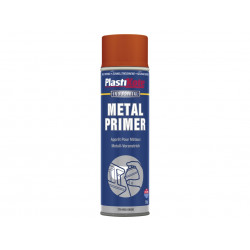 PlastiKote 010600 Metal Primer Spray Red Oxide 400ml