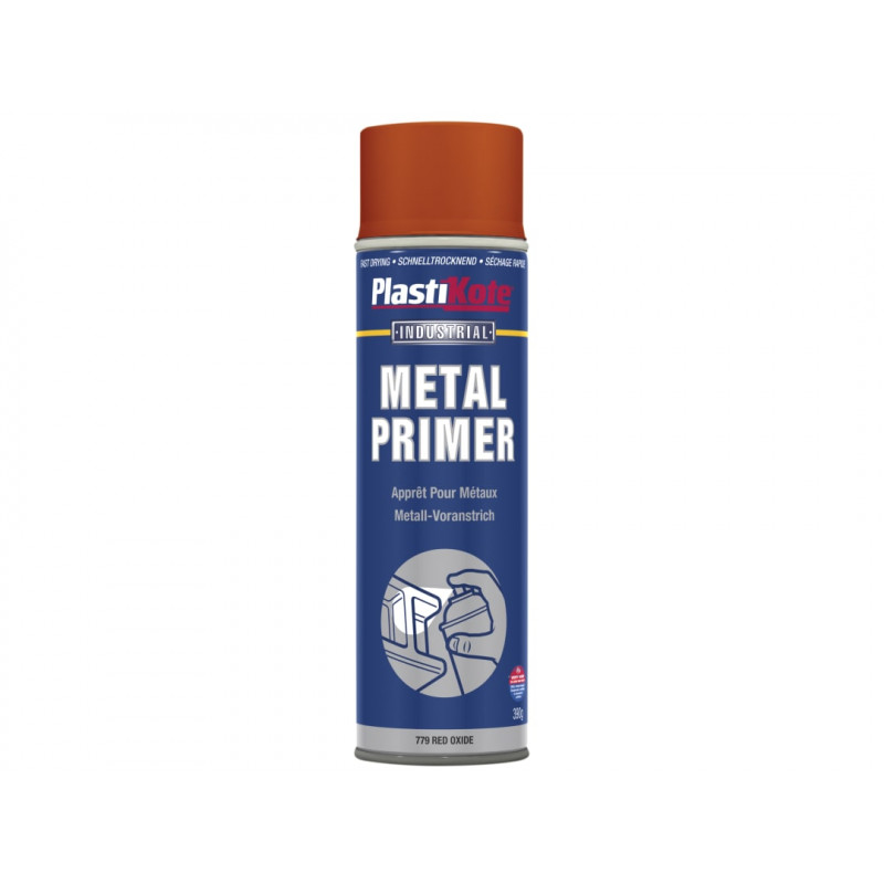 PlastiKote 010600 Metal Primer Spray Red Oxide 400ml PlastiKote 010600 Metal Primer Spray Red Oxide 400ml