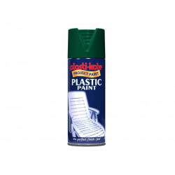 PlastiKote 440.0010608.076 Plastic Paint Spray Hunter Green Gloss 400ml