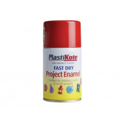 PlastiKote 001060 Fast Dry Enamel Aerosol Insignia Red 100ml