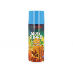 PlastiKote 011136 Gloss Super Spray Light Blue 400ml