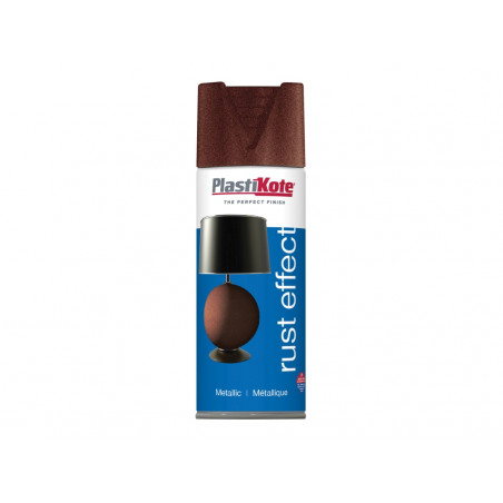 PlastiKote 117001 Metallic Spray Rust 400ml
