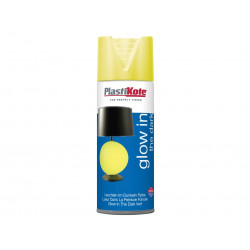 PlastiKote 117002 Glow in the Dark Spray Paint 400ml