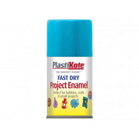 PlastiKote 001170 Fast Dry Enamel Aerosol Sky Blue 100ml