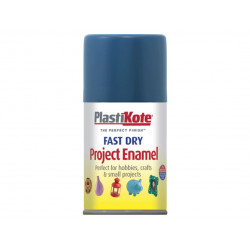 PlastiKote 001240 Fast Dry Enamel Aerosol Harbour Blue 100ml