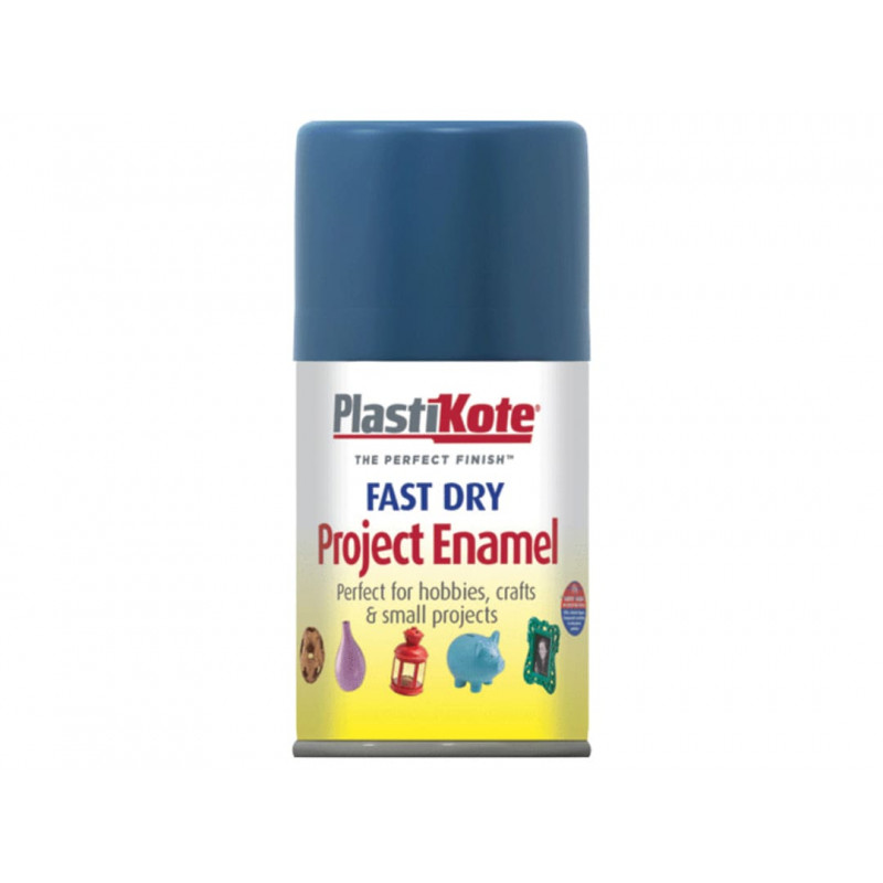 PlastiKote 001240 Fast Dry Enamel Aerosol Harbour Blue 100ml PlastiKote 001240 Fast Dry Enamel Aerosol Harbour Blue 100ml