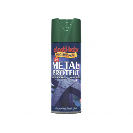 PlastiKote 001296 Metal Protekt Spray Forest Green 400ml