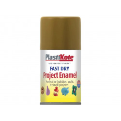 PlastiKote 001430 Fast Dry Enamel Aerosol Antique Gold 100ml