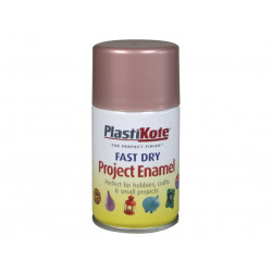 PlastiKote 001440 Fast Dry Enamel Aerosol Rose Gold 100ml