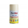 PlastiKote 001540 Fast Dry Enamel Aerosol Crème De La Crème 100ml