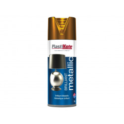 PlastiKote 440162 Brilliant Metallic Spray Copper 400ml