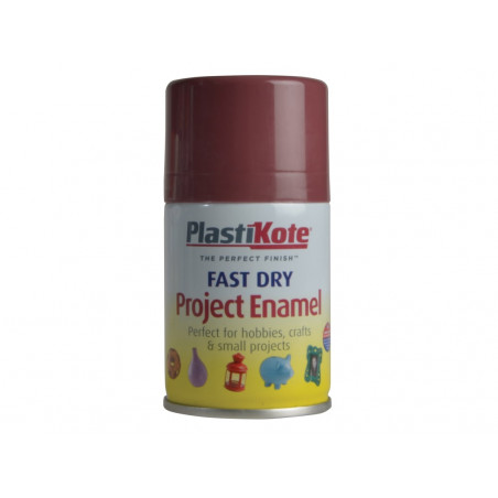 PlastiKote 440.0001640.046 Fast Dry Enamel Aerosol Aubergine 100ml