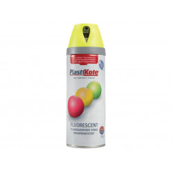 PlastiKote 001901 Twist & Spray Fluorescent Yellow 400ml