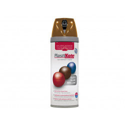 PlastiKote 021108 Twist & Spray Gloss Chestnut Brown 400ml