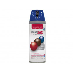 PlastiKote 021111 Twist & Spray Gloss Pacific Blue 400ml