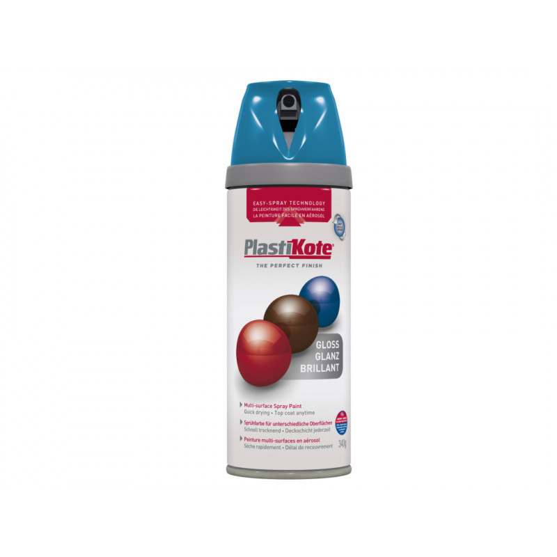 PlastiKote 021117 Twist & Spray Gloss Exotic Sea 400ml