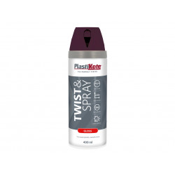 PlastiKote 021123 Twist & Spray Gloss Purple Violet 400ml