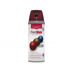 PlastiKote 022105 Twist & Spray Satin Wine Red 400ml