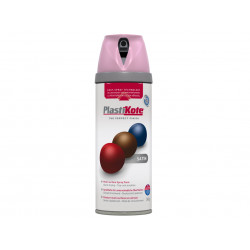 PlastiKote 022107 Twist & Spray Satin Cameo Pink 400ml