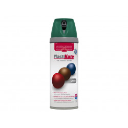 PlastiKote 022112 Twist & Spray Satin Hunter Green 400ml