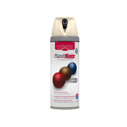 PlastiKote 022114 Twist & Spray Satin Grey Beige 400ml
