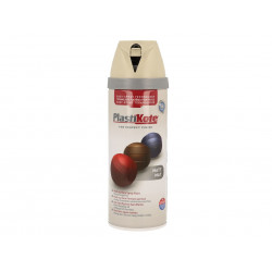 PlastiKote 023114 Twist & Spray Matt French Grey 400ml