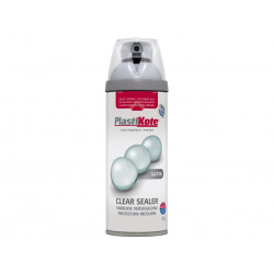 PlastiKote 024001 Twist & Spray Satin Clear Sealer 400ml