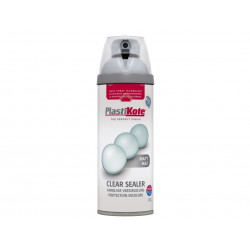PlastiKote 024002 Twist & Spray Matt Clear Sealer 400ml