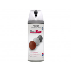 PlastiKote 025000 Twist & Spray Primer White 400ml