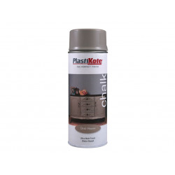 PlastiKote 027102 Chalk Finish Spray Dark Hessian 400ml