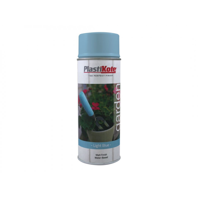PlastiKote 027205 Garden Colours Spray Paint Light Blue 400ml PlastiKote 027205 Garden Colours Spray Paint Light Blue 400ml