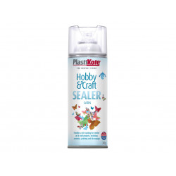 PlastiKote 414002 Hobby & Craft Sealer Spray Clear Satin 400ml