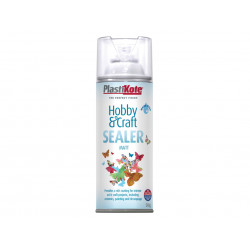 PlastiKote 414003 Hobby & Craft Sealer Spray Clear Matt 400ml