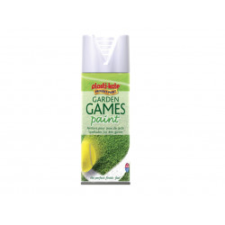 PlastiKote 004376 Garden Games Spray Paint White 400ml