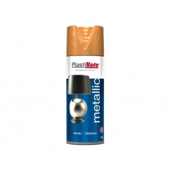 PlastiKote 004400 Metallic Spray Bronze 400ml