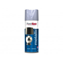 PlastiKote 004403 Metallic Spray Pewter 400ml