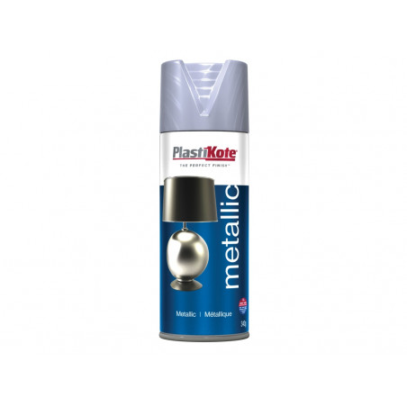PlastiKote 004403 Metallic Spray Pewter 400ml
