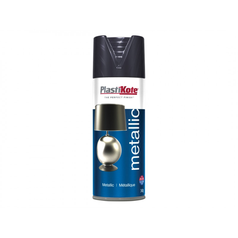 PlastiKote 004404 Metallic Spray Graphite 400ml PlastiKote 004404 Metallic Spray Graphite 400ml
