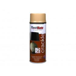 PlastiKote 440.0000475.076 Crackle Touch Spray Heritage Gold Top Coat 400ml