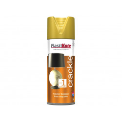 PlastiKote 440.0000482.076 Crackle Touch Spray Gold Base Coat 400ml