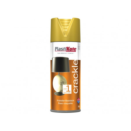 PlastiKote 440.0000482.076 Crackle Touch Spray Gold Base Coat 400ml