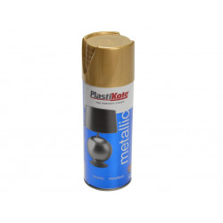 PlastiKote 440454 Metallic Spray Brass 400ml