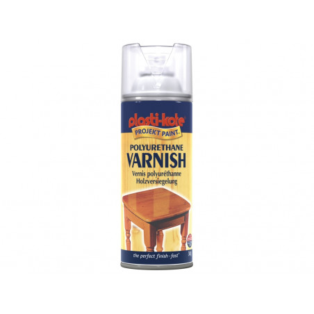 PlastiKote 440591 Varnish Spray Clear Gloss 400ml