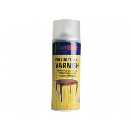 PlastiKote 440592 Varnish Spray Clear Satin 400ml